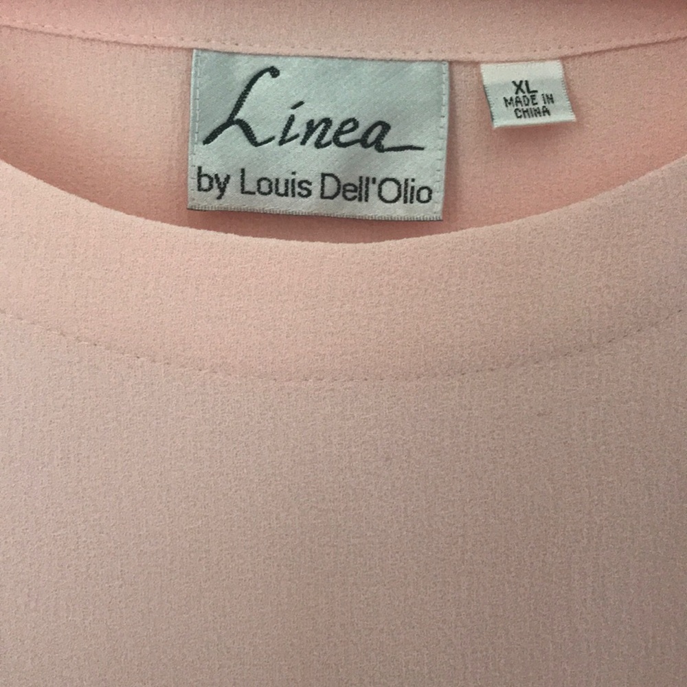 Linea by Louis Dell’olio sleevless blouse NWOT - Picture 2 of 7